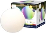 tint smarte Outdoor LED Kugel Calluna Solar, Solarleuchtkugel Ø 35 cm, weißes und tint smarte Outdoor LED Kugel Calluna Solar, Solarleuchtkugel Ø 35 cm, weißes und