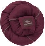 manduca Sling Babytragetuch > Berry < Elastisches Tragetuch f&uuml;r Neugeborene ab