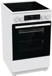 Gorenje GEC5C 41 WG Elektro-Standherd mit Glaskeramik-Kochfeld / 50 cm / 70