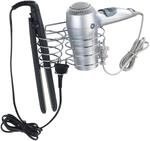 WENKO Haartrocknerhalter und Gl&auml;tteisenhalter Classic