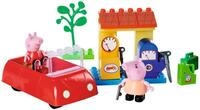 BIG Spielwarenfabrik Bloxx - Peppa Pig Spielzeug-Auto (28 Bausteine) - Wutz Auto mit