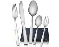 R&Ouml;SLE ELEGANCE Besteck Set f&uuml;r 12 Personen &ndash; 60-teiliges Hochglanzpoliertes