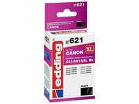Edding Tintenpatrone ersetzt Canon CLI-581XXLBK Kompatibel Schwarz EDD-621...