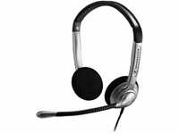 Sennheiser SH 350 beidseitiges Headset Large Ear Caps Noise Cancelling Mikrofon