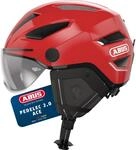 ABUS Stadthelm Pedelec 2.0 ACE - Fahrradhelm mit R&uuml;cklicht, Visier, Regenhaube,