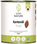 ULTRA NATURE Garten&ouml;l 0,75L, Teak, Vegan, Bio, L&ouml;semittelfrei, M&ouml;bel&ouml;l
