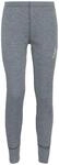 Odlo Thermohose f&uuml;r Herren Active Warm | Odlo Steel Grey meliert | Gr&ouml;&szlig;e L 