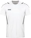 JAKO Herren Trikot Challenge (Kurzarm), Wei&szlig;/Anthra Light, S