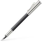 Graf von Faber-Castell 146702 - F&uuml;llfederhalter Guilloche Cisel&eacute;, Anthrazit,