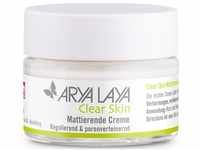 ARYA LAYA Clear Skin Mattierende Creme, 50 ml: reguliert die Talgproduktion,