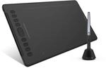 HUION Inspiroy H1161 Grafiktablett, 11x6 Zoll Zeichentablett mit 10