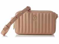 Tommy Hilfiger Damen TH Timeless Camera Bag Quilted AW0AW13143 Crossovers, Beige