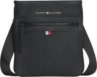 Tommy Hilfiger Herren Umh&auml;ngetasche Essential PU Mini Crossover Klein, Schwarz