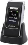 Olympia Style Duo 4G Senioren Mobiltelefon gro&szlig;e Tasten Klapphandy schwarz
