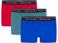 Tommy Hilfiger Herren 3p Trunk Shorts, Primred/Vintturquoise/Electrblue, S