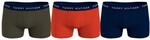 Tommy Hilfiger Herren 3p Trunk Shorts, Des Skyy/Acid Orng/Army Gree, M