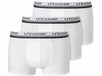 Uncover by Schiesser - Retro Shorts/Pant - 3er Pack (L Weiß)