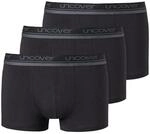 Uncover by Schiesser - Retro Shorts/Pant - 3er Pack (XL Schwarz)