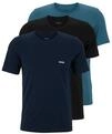 BOSS Herren TShirtRN 3P Classic Dreier-Pack T-Shirts aus Baumwoll-Jersey T&uuml;rkis M