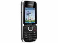 Nokia C2-01 schwarz silber edition (Ohne Vertrag Ohne Simock) EU Ware