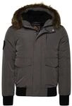 Superdry Herren Everest Bomberjacke Anthrazit S