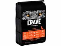 Crave Adult Trockenfutter mit Truthahn & Huhn, 11,5kg (1 Beutel) – Premium