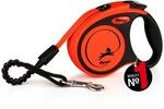 flexi&reg; Xtreme XS | 3m Gurt Roll-Leine f&uuml;r Hunde bis 15 kg | Miniformat mit 3-Finger