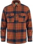 Fj&auml;llr&auml;ven Herren &Ouml;vik Lite Padded Hemd, Autumn Leaf/Dark Navy, L