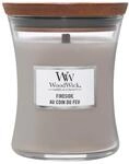 WoodWick | Mittlere Kerze | Fireside | Tolles Geschenk f&uuml;r Frauen