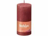 Bolsius Rustikale Blockkerze 100/50 Rot