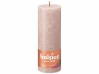 Bolsius Rustikale Blockkerze 190/68 Rosa