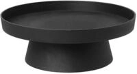 broste Copenhagen 71177622 Holger Kerzenplatte Alu Black &Oslash; 35 cm (1 St&uuml;ck)