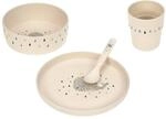 L&Auml;SSIG Kindergeschirr Set (Teller, Becher, Sch&auml;lchen, L&ouml;ffel) ohne Melamin,