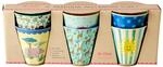 Medium Melamin Becher - Multi - 6er Pack