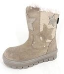 Superfit M&auml;dchen Flavia Warm Gef&uuml;tterte Gore-tex Schneestiefel, Beige 4000, 26 EU