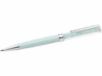 Swarovski Crystalline Kugelschreiber, Hellgrüner, Verchromter Stift mit Edlen
