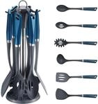 Michelino 7-teiliges K&uuml;chenhelfer-Set im edlen Design (Petrol)