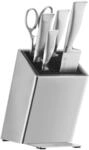 WMF Grand Gourmet Messerblock mit Messerset 6teilig, Made in Germany, 4 Messer