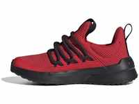 adidas LITE Racer Adapt 5.0 K Sneaker, Vivid red/Power red/core Black, 28 EU