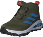 Adidas Fortarun ATR EL K Sneaker, Focus Olive/Pulse Blue/Shadow Olive, 29 EU