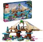 LEGO Avatar Das Riff der Metkayina, The Way of Water Pandora Set mit 4 Minifiguren,