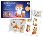 Ursus 18740001F - Laternen-Bastelset Fuchs, Komplett-Set zum Selber-Basteln einer