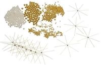 Betzold Drahtsterne-Komplett-Set - Bastelset Weihnachtsdeko Baumschmuck f&uuml;r Kita und