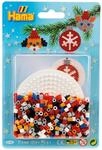 Hama Perlen 4118 Kleines Set Weihnachten mit ca. 450 bunten Midi B&uuml;gelperlen...