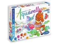 Sentosphère 3906704 Aquarellum Live 3D, Malset für Kinder, Motiv Tiere, große