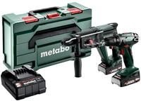 metabo Akku-Combo Set 2.3.2 18V, Bohrschrauber BS 18 & Kombihammer KH 18