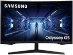 Samsung Odyssey G5 Curved Gaming Monitor C27G54TQBU, 27 Zoll, VA-Panel,