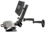 Ergotron - 200 Series Combo Monitorarm, VESA Wandhalterung - f&uuml;r Monitore bis...