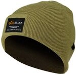Alpha Industries Unisex Beanie-M&uuml;tze Alpha Industries Crew Beanie Strickm&uuml;tze aus