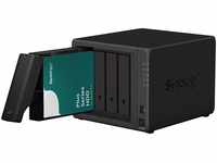 Synology DS923+ 4 GB NAS 24 TB (4 x 6 TB) HAT3300, montiert und getestet mit SE...